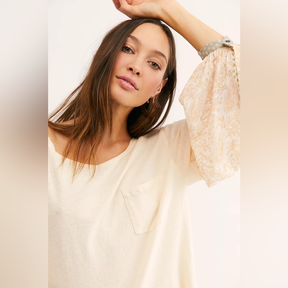 We The Free Jade Long Sleeve Top NWOT